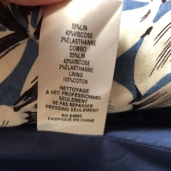 Jonathan Simkhai | Ava Floral Wrap Linen Blend Gown in Pacific Print Size 2 - Picture 9 of 12